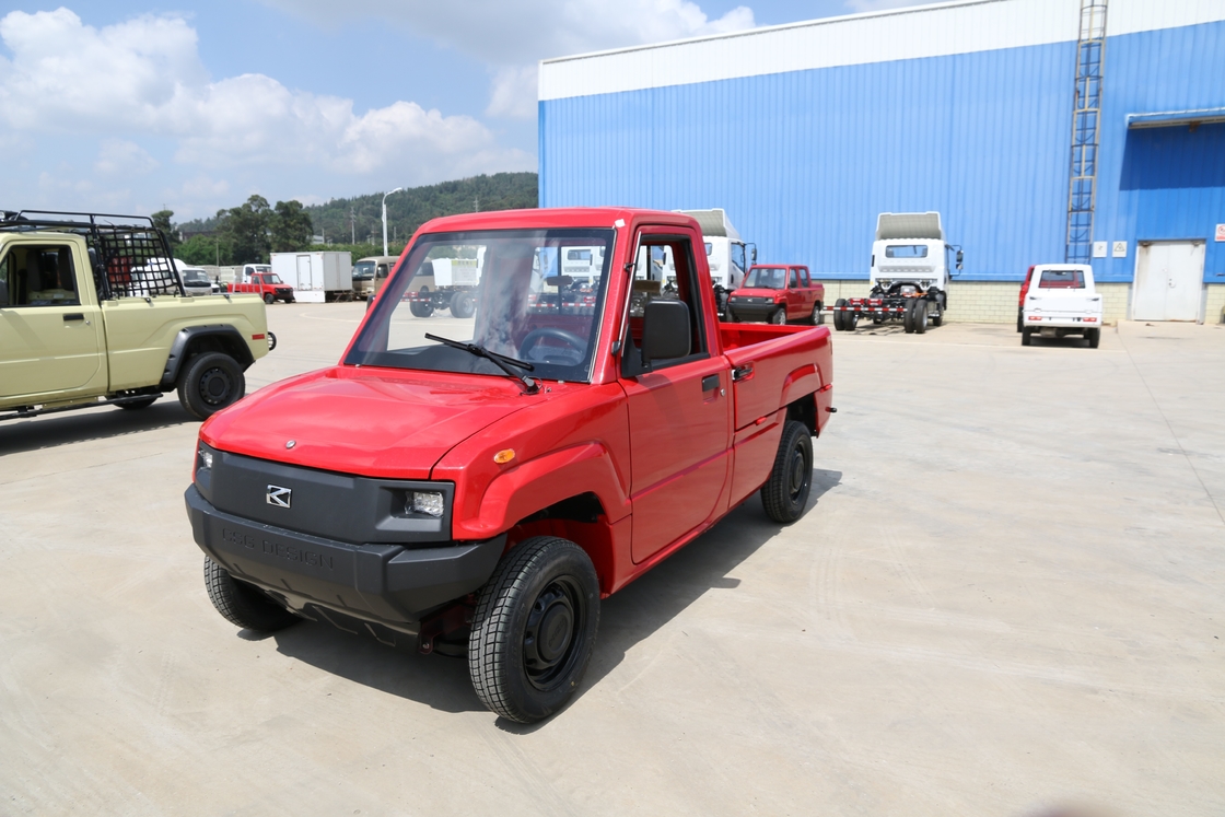 Electric Pickup Rear Wheel Drive Triple Folding Gate Cargo Box Classic Pickup LHD/RHD