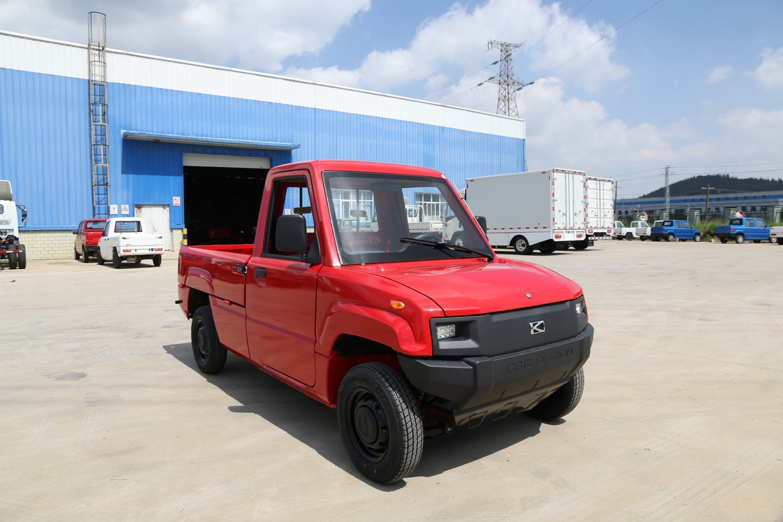 Electric Pickup Rear Wheel Drive Triple Folding Gate Cargo Box Classic Pickup LHD/RHD