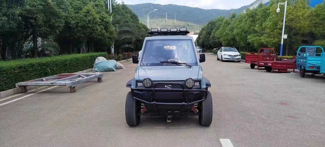 Electric Pickup Truck 4x4  Reverse Image 4 Doors Window Electric Off Road Pickup 4 Seats