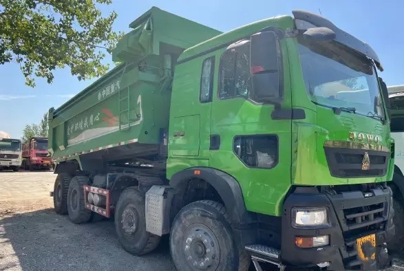 Second Hand Dumper Truck HOWO Sino Dump Truck 8×4 Drive Mode Used Diesel Engine Truck