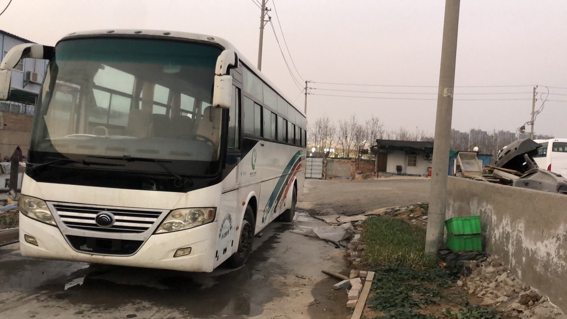 Second Hand Tourist Bus Front Engine 53 Seats Used Yutong Bus ZK6112D Sliding Window