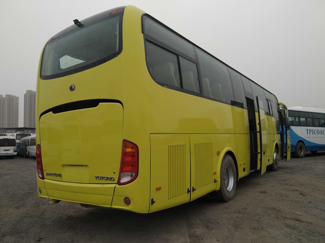Used Commercial Bus Middle Door 49 Seats Weichai Engine Second Hand Young Tong Coach Bus ZK6110 LHD
