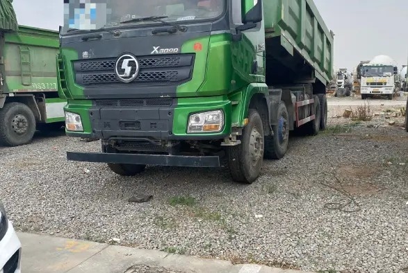 Used Commercial Trucks 8×4 430hp Weichai Engine Second Hand SHACMAN D'LONG X3000 Dump Truck