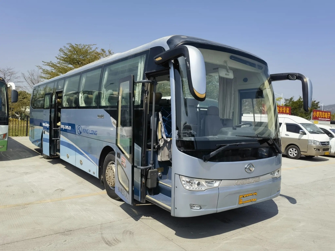 Used King Long Coaches Double Doors 51 Seats Used Luxury Bus XMQ6117 Air Conditioner