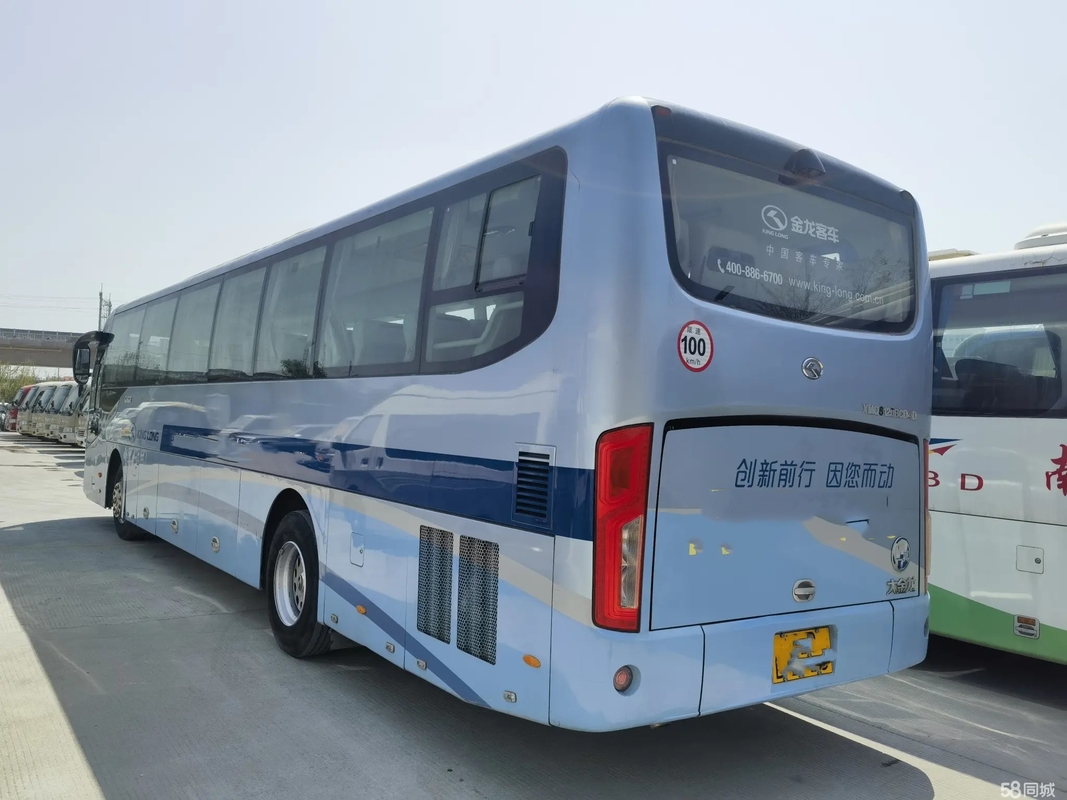 Used King Long Coaches Double Doors 51 Seats Used Luxury Bus XMQ6117 Air Conditioner