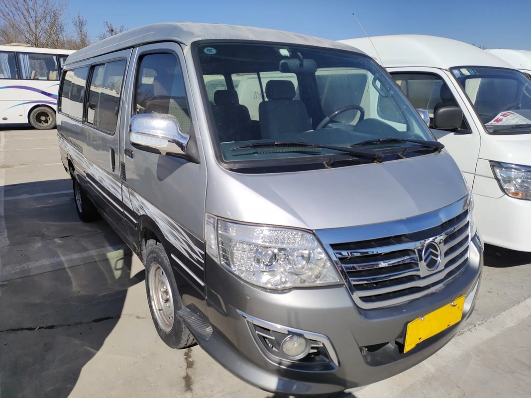 Used Mini Coach Sliding Windows 5.4 Meters 14 Seats Golden Dragon Hiace XML6532 Air Conditioner