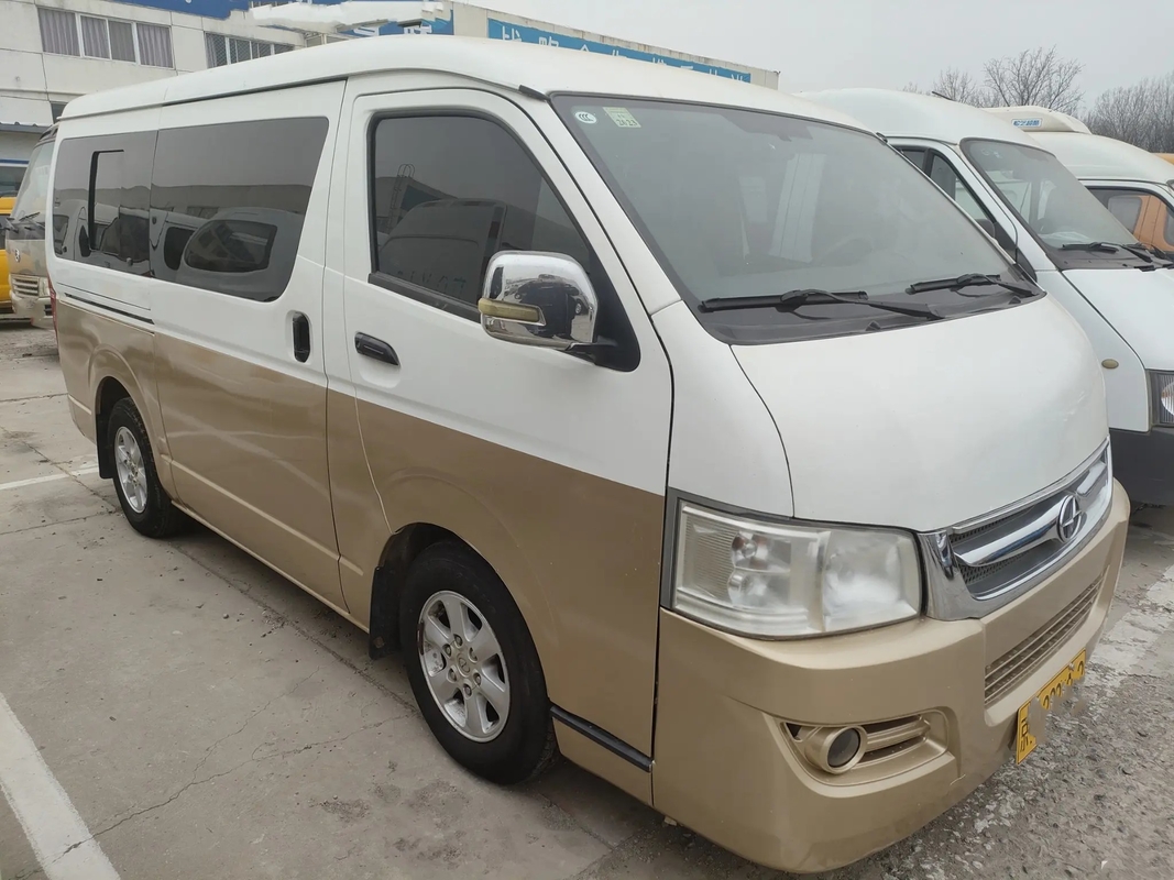 Used 12 Seater Minibus Jiulong Dama Second Hand Bus HKL6602 Front Engine 12 Seats LHD
