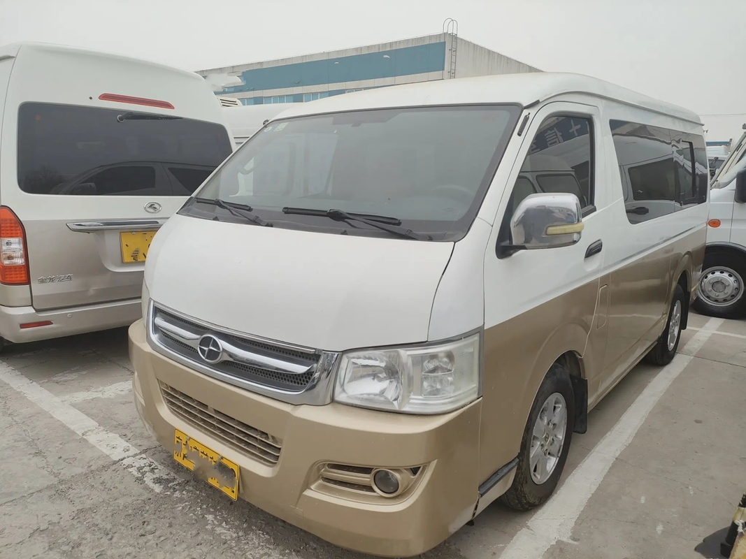 Used 12 Seater Minibus Jiulong Dama Second Hand Bus HKL6602 Front Engine 12 Seats LHD