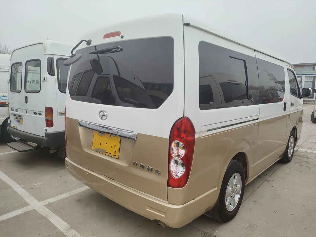 Used 12 Seater Minibus Jiulong Dama Second Hand Bus HKL6602 Front Engine 12 Seats LHD