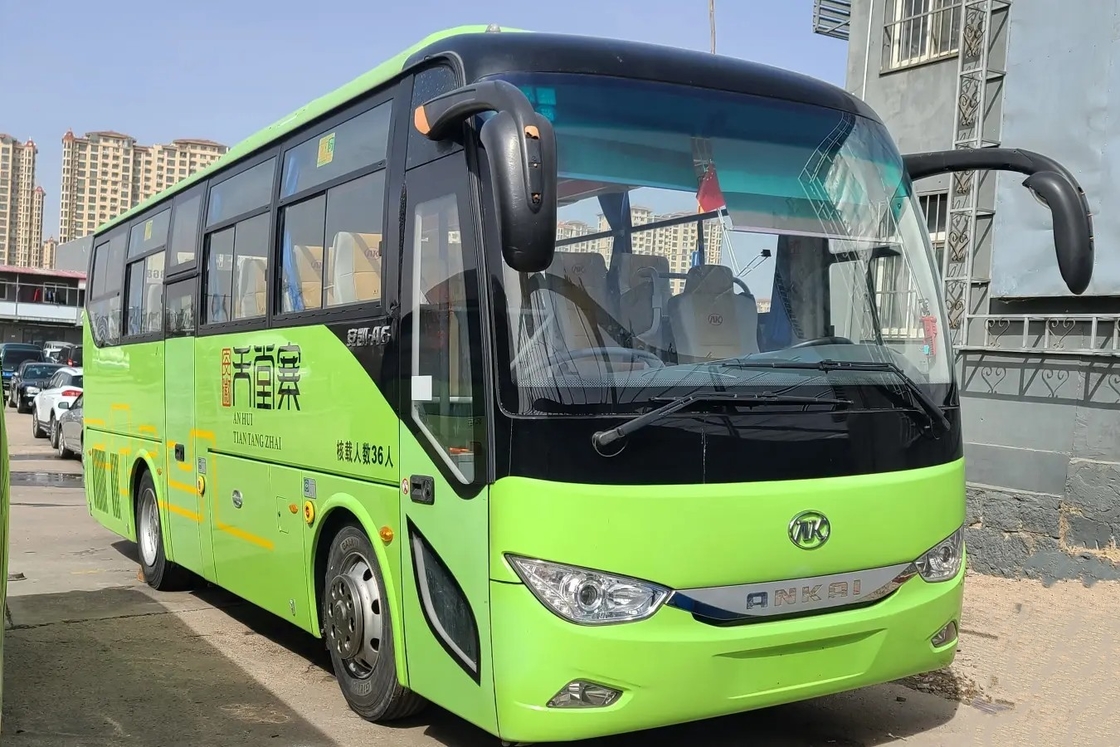 Used Bus And Coach Yuchai Engine Sliding Window 36 Seats Middle Door Ankai Bus HFF6909
