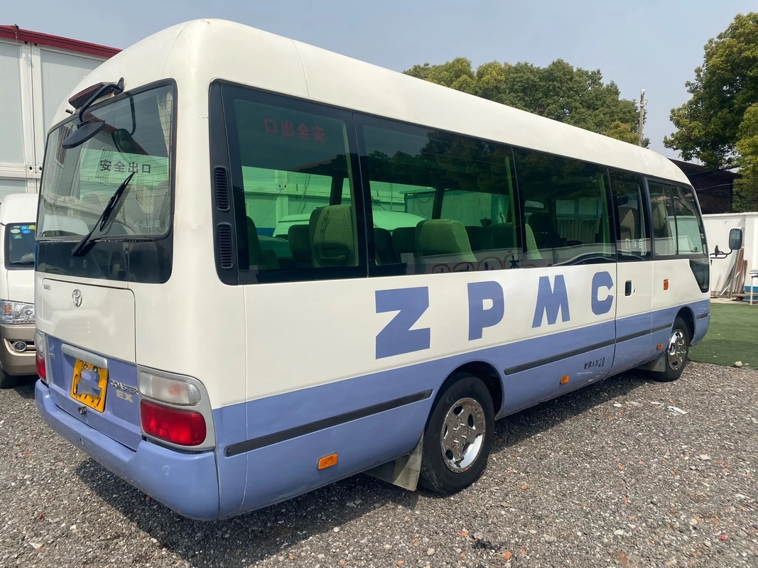 Toyota Van Second Hand SCT6702TR External Swinging Door 20 Seats Used Coaster Oil Engine EURO II