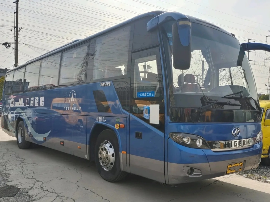 Used Mci Bus Weichai Engine 50 Seats Luggage Compartment Single Door LHD/RHD 2nd Hand Higer KLQ6115