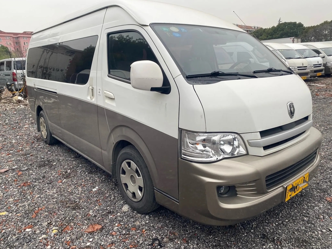 Used Mini Coach 2017 Year 14 Seats Oil Engine External Swinging Door Jinbei Hiace SY6548
