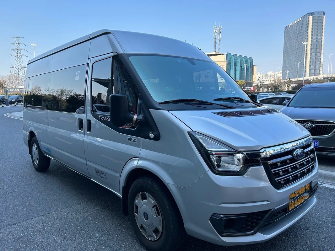 Used Luxury Buses 15 Seats Air Conditioner Front Engine Manual Transmission Second Hand JMC JX6581