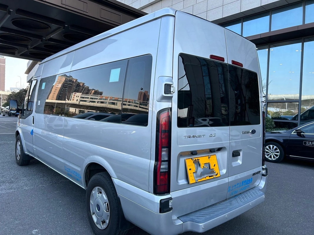 Used Luxury Buses 15 Seats Air Conditioner Front Engine Manual Transmission Second Hand JMC JX6581