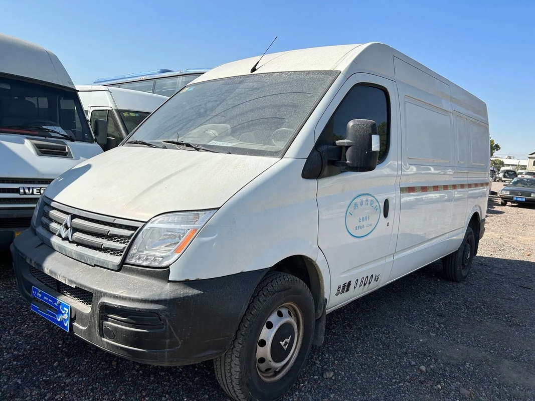 Used Mini Vans High Roof 12 Seats Front Engine 6 Meters Diesel Engine EURO IV 2nd Hand MAXUS SH5041