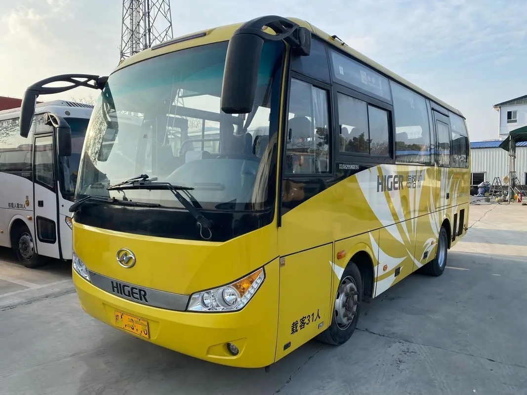 Used City Bus Yuchai Engine 4 Cylinders 31 Seats Sliding Window External Swinging Door Used KLQ6755