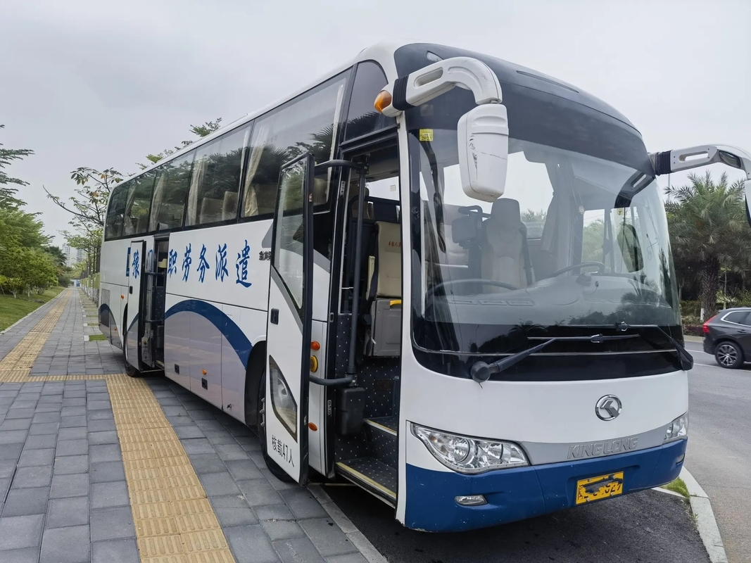 2nd Hand Bus 2016 Year Double Doors 47 Seats Yuchai Engine 6 Cylinders LHD/RHD Used Kinglong XMQ6117