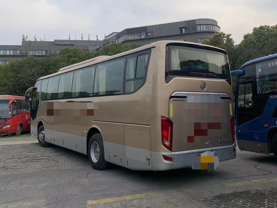Used Coach Bus 90% New 48 Seats 2nd Hand Drive Golden Dragon XML6112 Weichai Engine 100km/ H