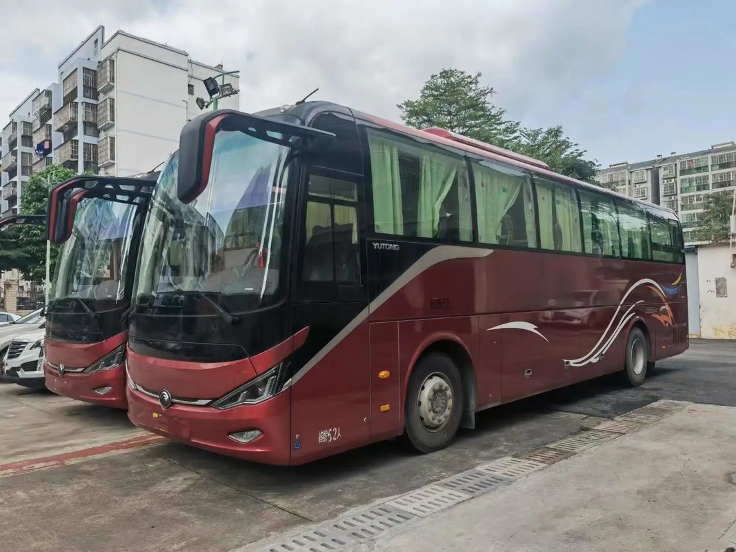 Used Transit Bus 2021 Year Yuchai Engine 310hp 52 Seats Disc Brake Airbag Suspension 2 Doors Young Tong ZK6117
