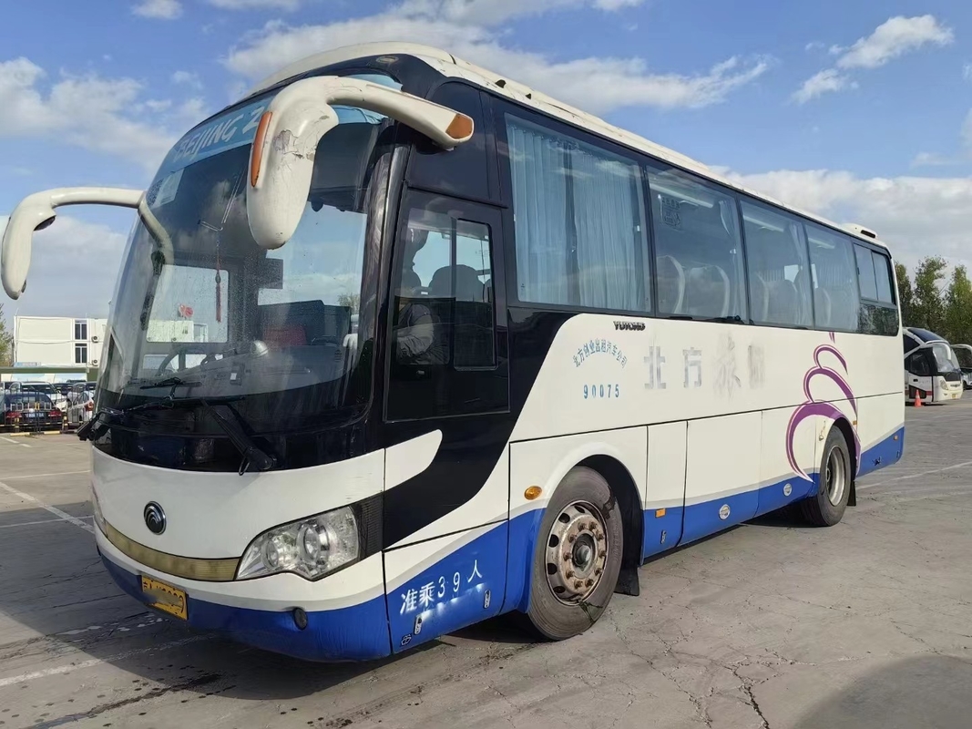Coach Second Hand 39 Seats Rare Engine Left Hand Drive Sealing Window 9 Meters Used Young Tong ZK6908