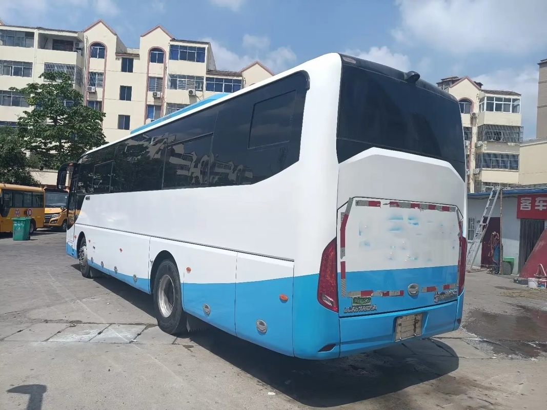 Used Church Bus Front Engine 6 Cylinders 220hp Leaf Spring 45 Seats With Air Conditioner Zhongtong LCK6108D
