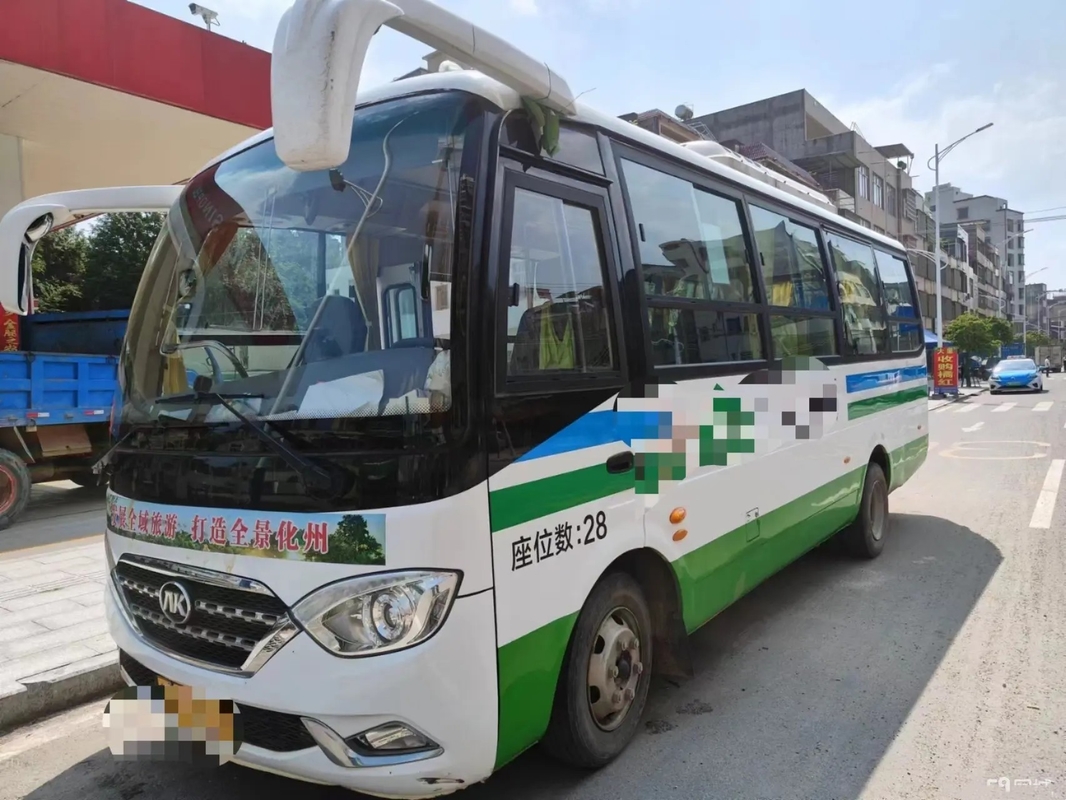 Used Ford Minibus Front Weichai Engine 28 Seats Sliding Window 2020 Year 7 Meters 2nd Hand Ankai Bus HFF6739