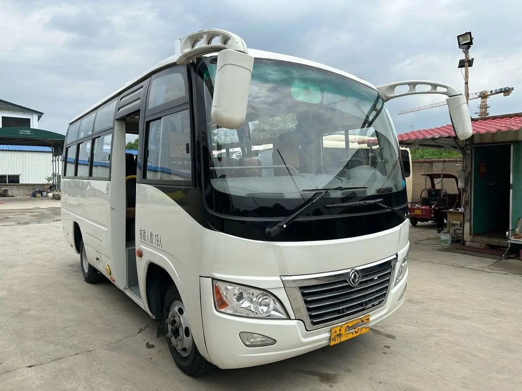 Used Mini Coach 2018 Year Air Conditioner Front Engine 19 Seats Dongfeng Bus DFA6601 Sliding Window