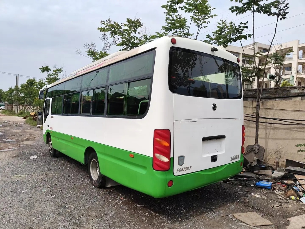 Used Travel Bus 2016 Year 4 Cylinders Yuchai Engine 130hp 29 Seats Single Door LHD/RHD 2nd Hand Dongfeng EQ6731