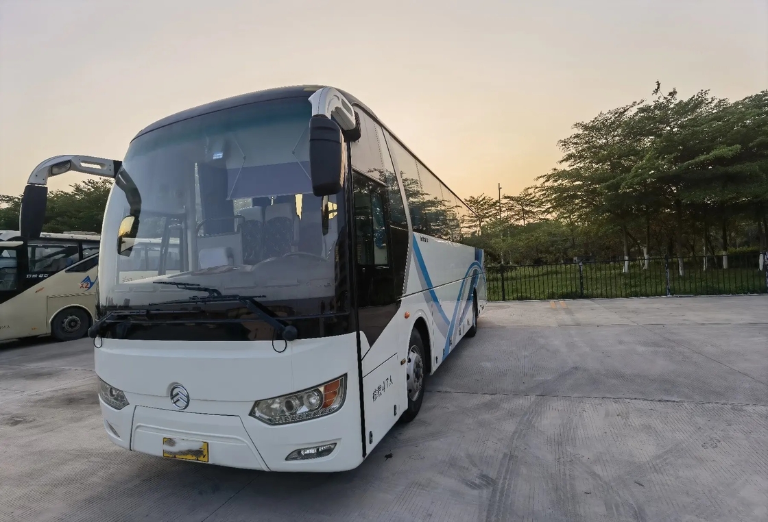 Used Luxury Coaches 2 Doors 80% New 47 Seats 2nd Golden Dragon Bus XML6102 Yuchai Engine 6 Cyliders With A/C