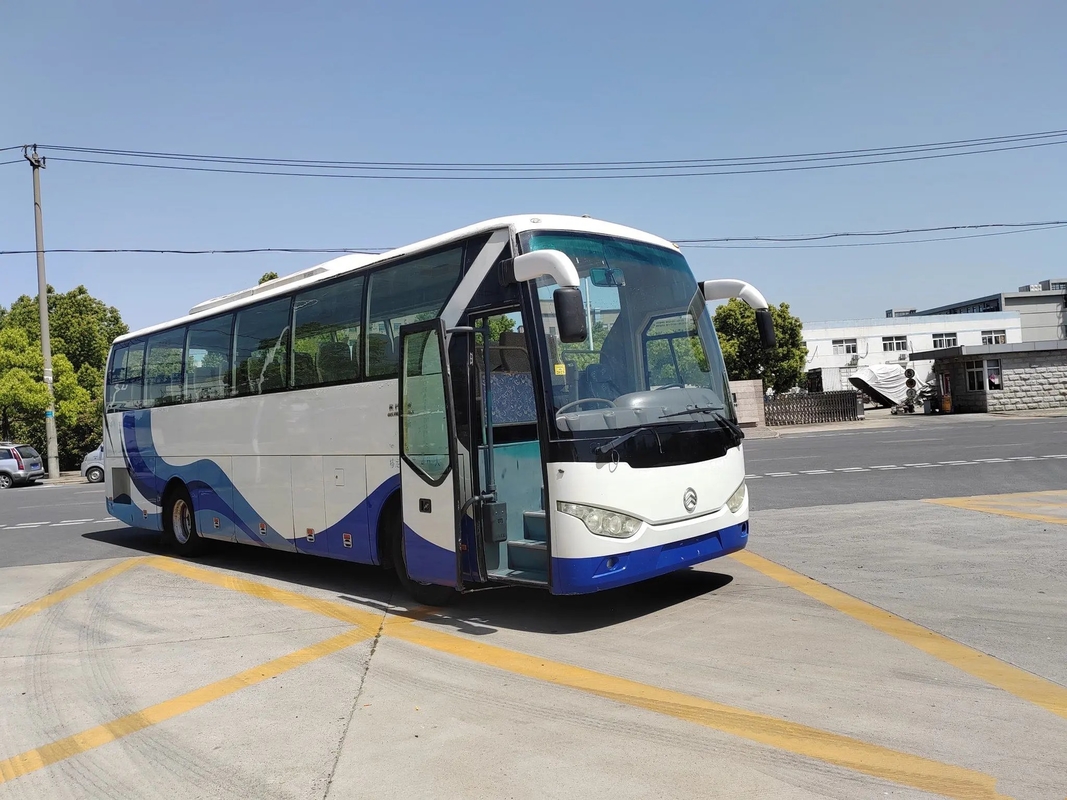 Used Travel Bus Rare Engine 46 Seats Sealing Window With A/C Luggage Compartment Golden Dragon Bus XML6103