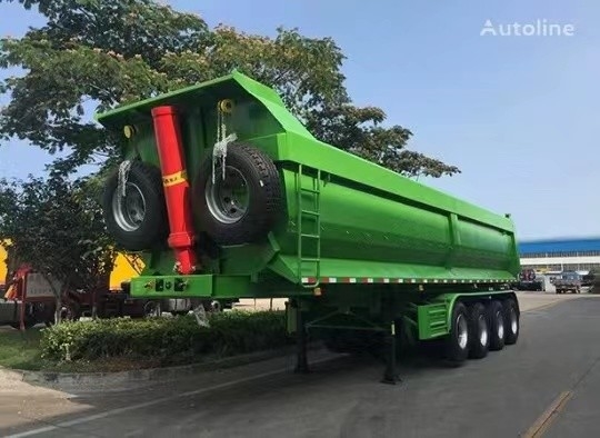 Used Semi Trailers Brand New Dump Trailer With 2/3/4 Axles Made In China Load 60 Tons
