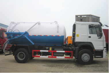 Used Waste Water Trucks 10m³ Tanker Capacity 4×2 Drive Mode 11 Tons Brand New Sewage Suction Truck