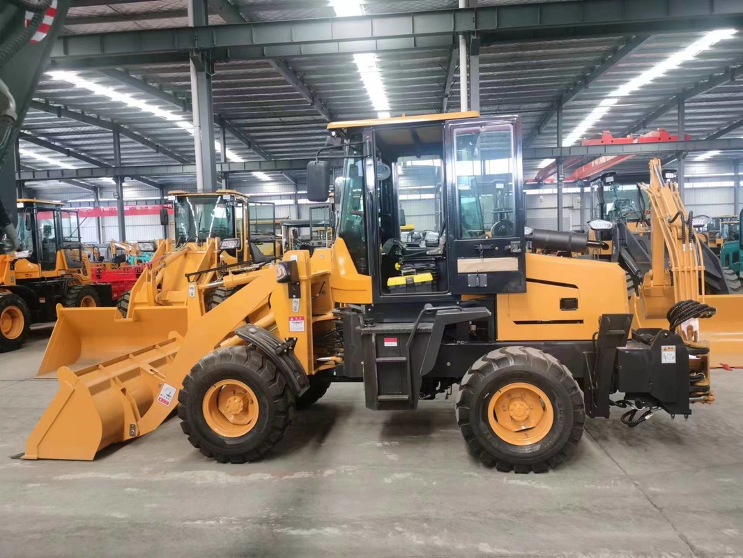 Used Commercial Trucks 3.4 Tons Curb Weight 2 Meters Maximum Digging Depth Brand New Backhoe Loader