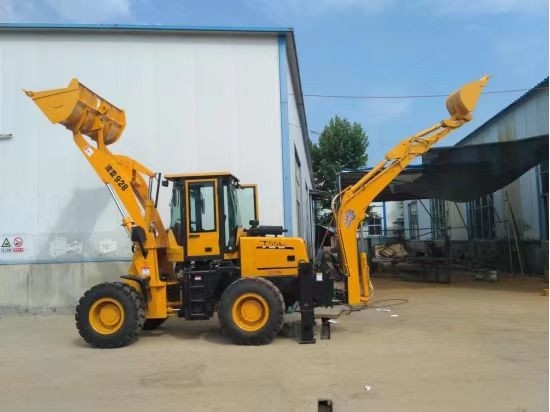 Used Commercial Trucks 3.4 Tons Curb Weight 2 Meters Maximum Digging Depth Brand New Backhoe Loader