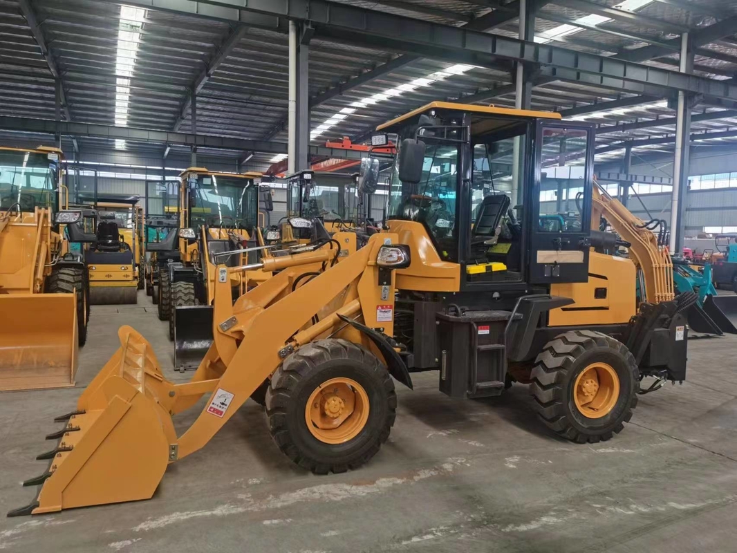Used Commercial Trucks 3.4 Tons Curb Weight 2 Meters Maximum Digging Depth Brand New Backhoe Loader