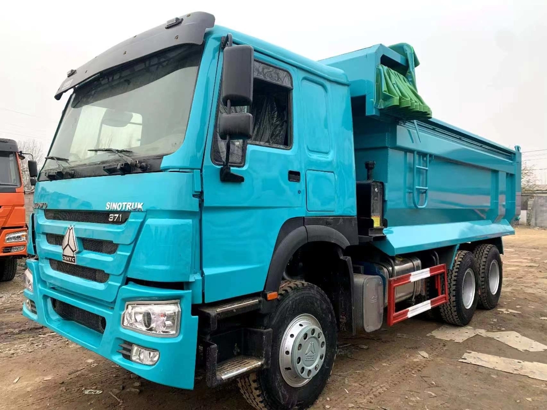 Used Heavy Duty Trucks Special Color 6×4 Drive Mode Left/ Right Hand 13 Tons Load Weight Mine Transportation