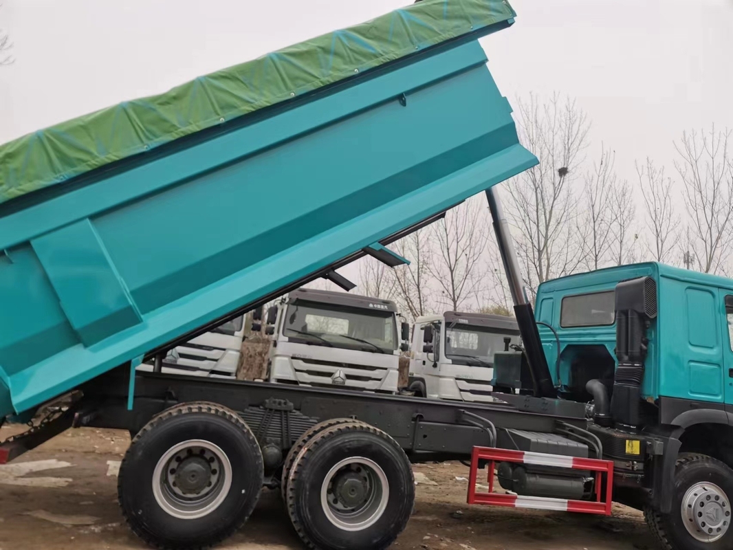 Used Heavy Duty Trucks Special Color 6×4 Drive Mode Left/ Right Hand 13 Tons Load Weight Mine Transportation