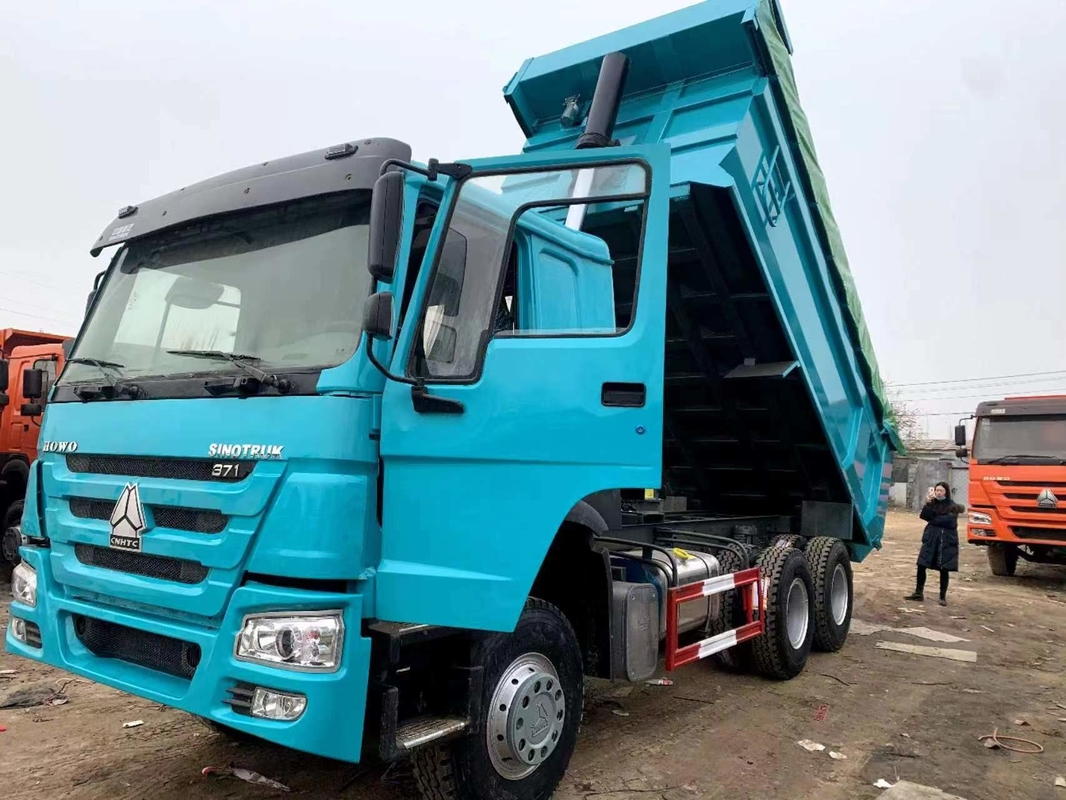 Used Heavy Duty Trucks Special Color 6×4 Drive Mode Left/ Right Hand 13 Tons Load Weight Mine Transportation