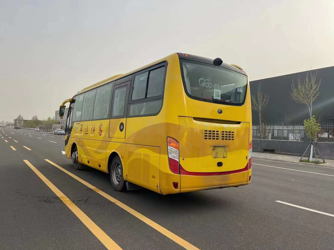 Used Motor Coaches 35 Seats 2015 Year Singl Passenger Door Long Distance Transport Used Youngtong Bus ZK 6808