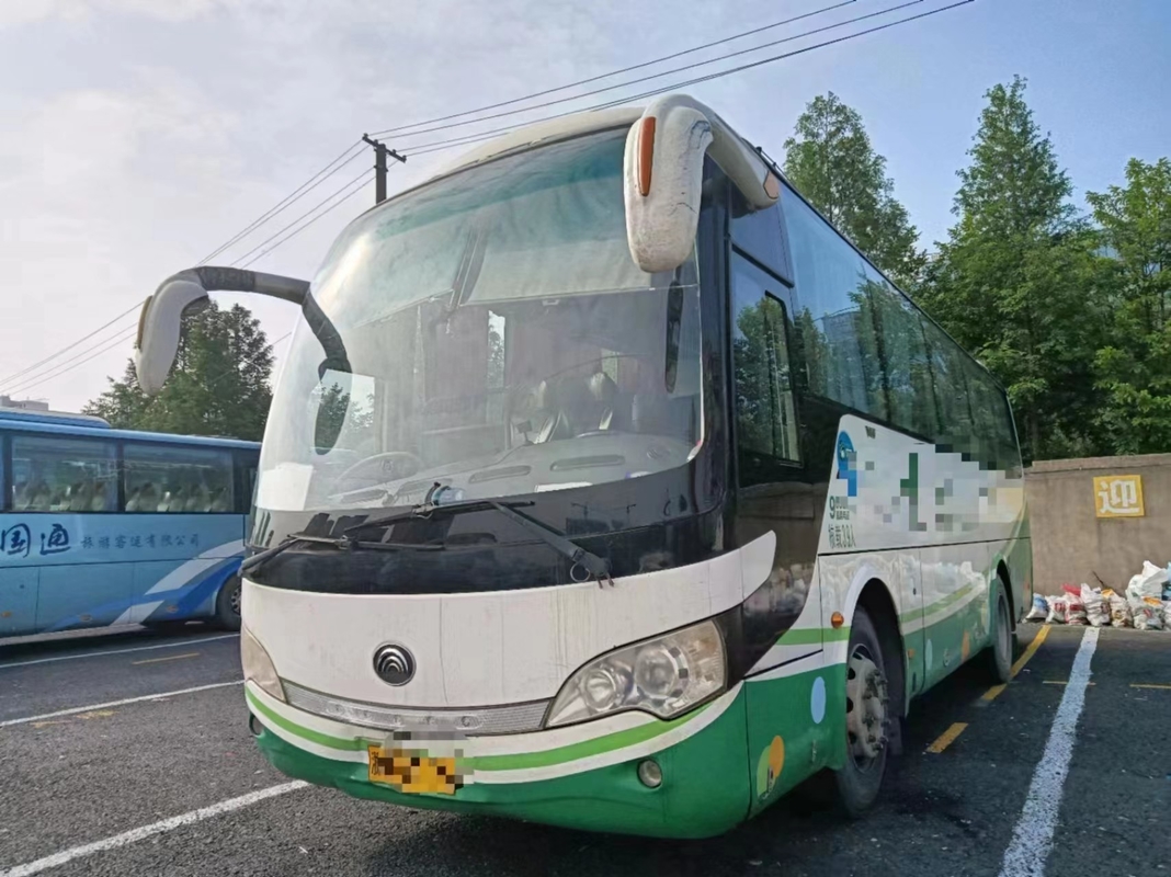 Used Short Bus 9 Meters Rare Engine 39 Seats Sealing Window LHD/RHD Luggage Rack Youngtong ZK6908