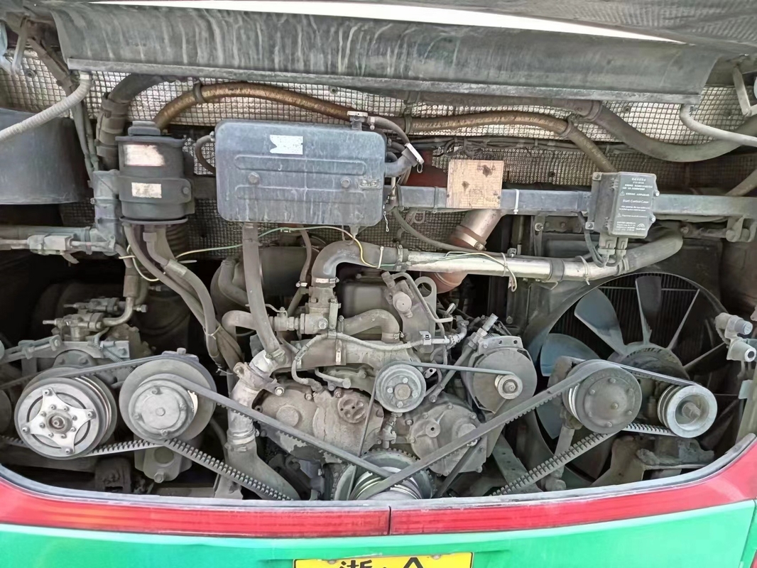 Used Short Bus 9 Meters Rare Engine 39 Seats Sealing Window LHD/RHD Luggage Rack Youngtong ZK6908