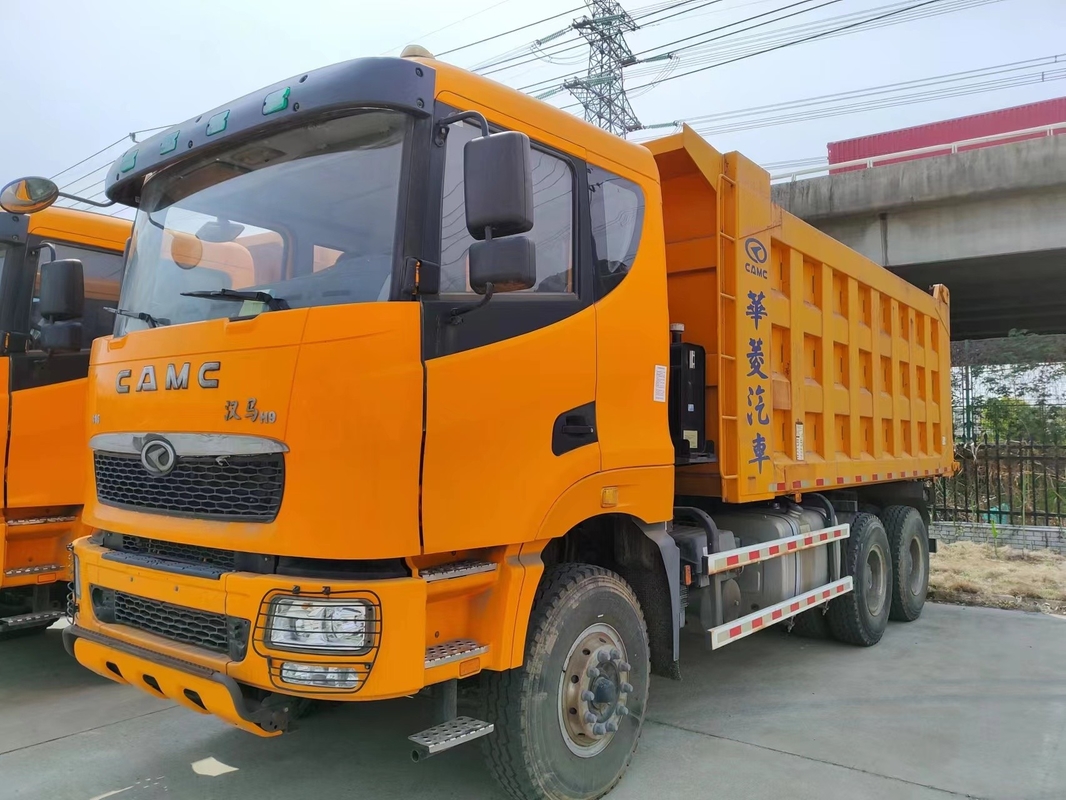 Used Commercial Dump Trucks 316hp 6×4 Drive Model 10 Tires CAMC Heavy Duty Dump Truck Flat Head