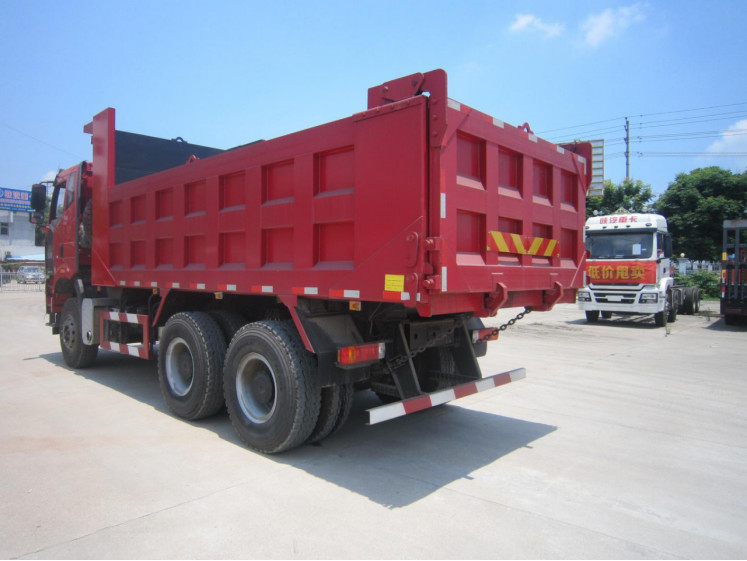 Used Dump Trucks 6×4 Drive Mode Flat Cabin EURO II Emission Standard 6 Cylinders FAW Tipper Truck RHD