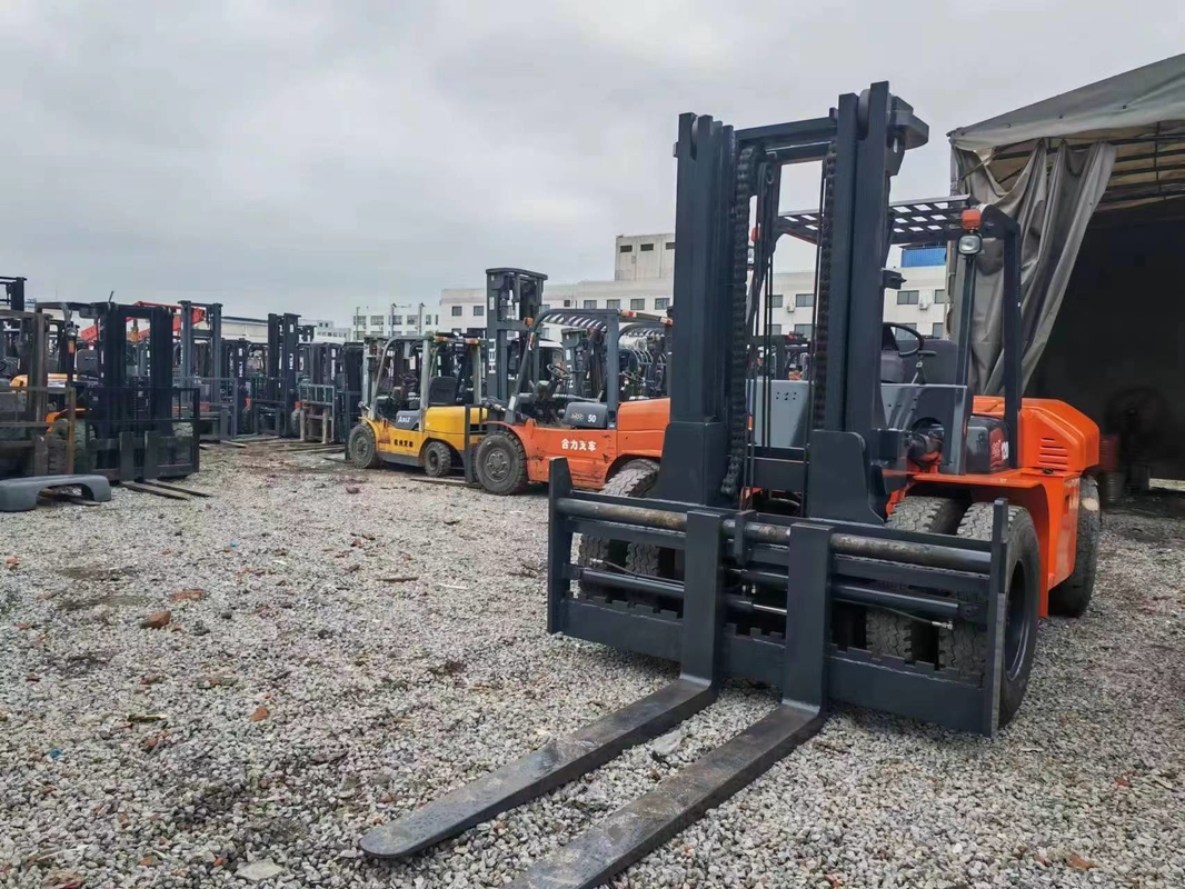 2nd Hand Truck 12 Rated Lifting Capacity Used HELI Forklift Truck  5.7*2.4*3.2m Dimension