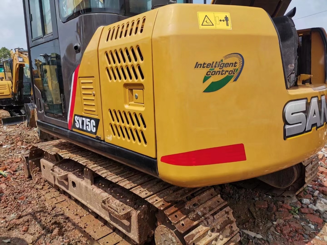 Second Hand Truck 7 Tons Used SANY Excavator Isuzu Engine 4 Cylinders Fuel Tank Capacity 150L