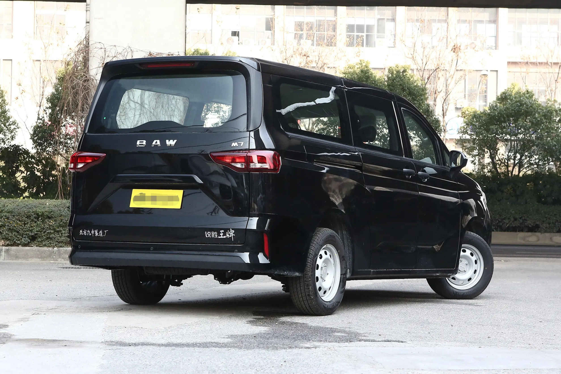 Used 9 Seater Minibus BAW M7 Oil Engine 7/9 Seats Air Conditioner Chinese Brand