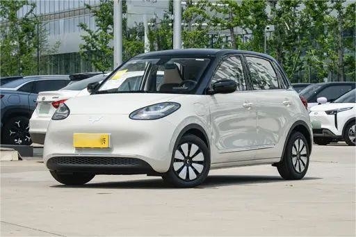 Secondhand New Energy Vehicles Wuling Bingo Light Coffee Color 333KM Model