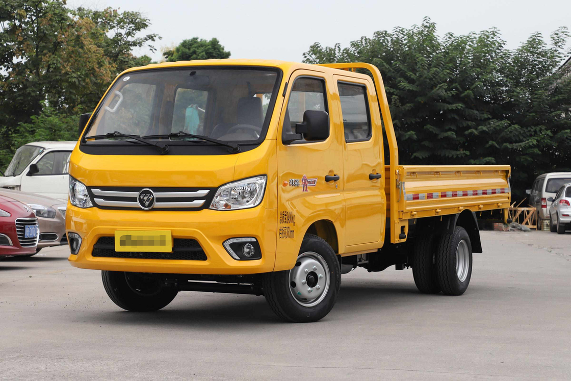 Used Small Trucks Doubel Cabin 2 Tons Loading 2018 Model Foton M2 Lorry Truck