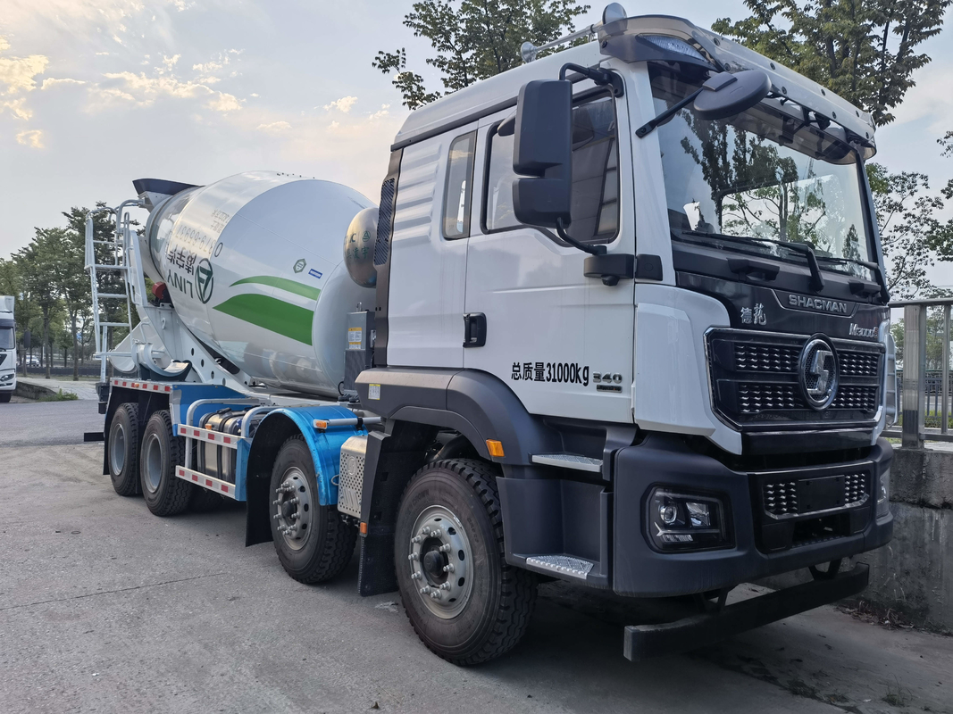 Used Heavy Duty Trucks 8*4 Drive Mode Shacman Concrete Mixer Truck 12 Cubic